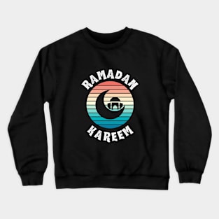 Happy Ramadan Kareem 2023 March Islam Religion Muslim Islamic Hijab Haj Eid Fitr June Cute Funny Sarcastic Introvert Happy Inspirational Motivational Crewneck Sweatshirt